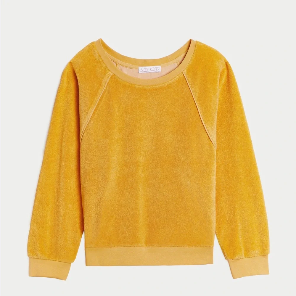 Suzie Kondi The Saba Raglan Top in Terry - Picture 1 of 3